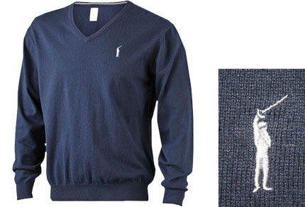 Pullover &#149; Dunkelblau &#149; Logo Silber