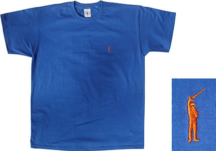 T-Shirt &#149; Royalblau