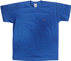 T-Shirt &#149; Royalblau